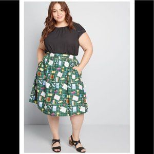 ModCloth Back to School Supplies Skirt